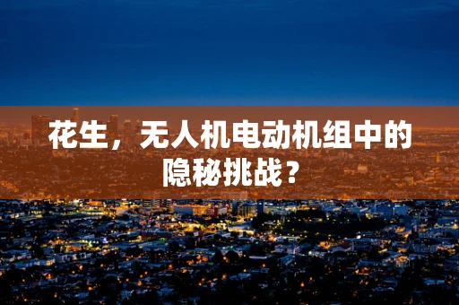 花生，无人机电动机组中的隐秘挑战？