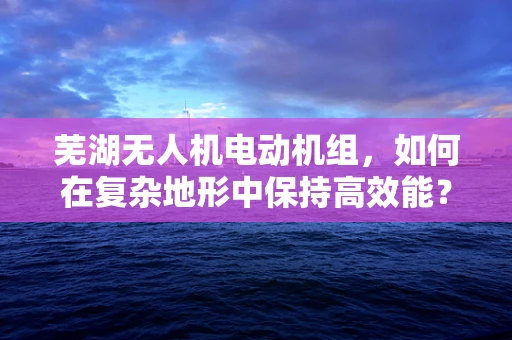 芜湖无人机电动机组，如何在复杂地形中保持高效能？