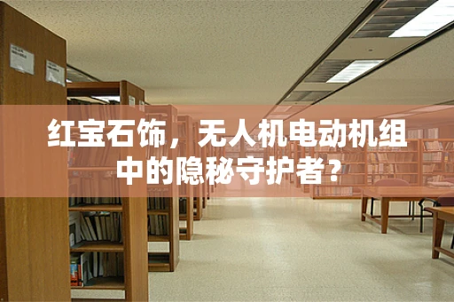红宝石饰，无人机电动机组中的隐秘守护者？