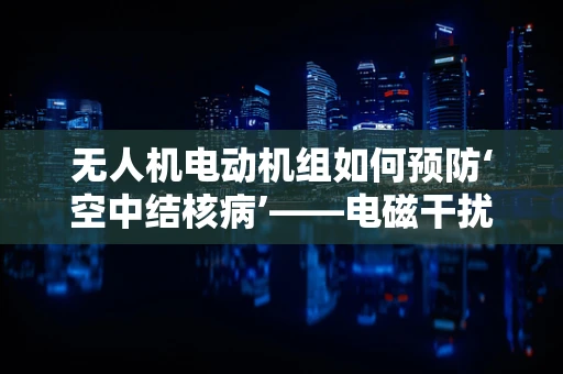 无人机电动机组如何预防‘空中结核病’——电磁干扰的隐形威胁？