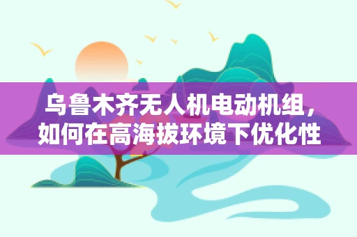 乌鲁木齐无人机电动机组，如何在高海拔环境下优化性能？