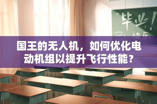 国王的无人机，如何优化电动机组以提升飞行性能？