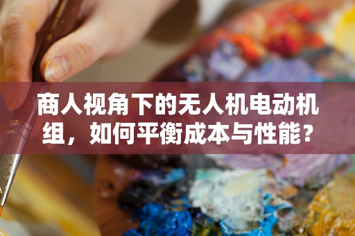 商人视角下的无人机电动机组，如何平衡成本与性能？