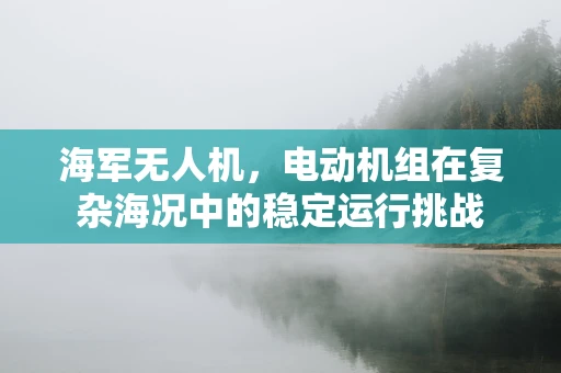 海军无人机，电动机组在复杂海况中的稳定运行挑战