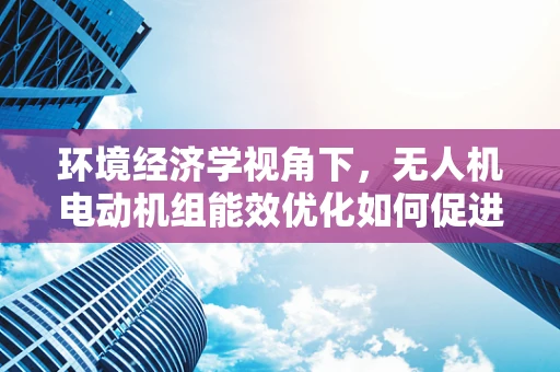 环境经济学视角下，无人机电动机组能效优化如何促进绿色发展？
