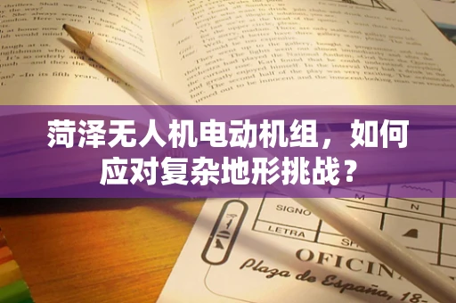 菏泽无人机电动机组，如何应对复杂地形挑战？