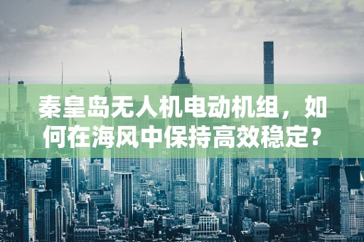 秦皇岛无人机电动机组，如何在海风中保持高效稳定？