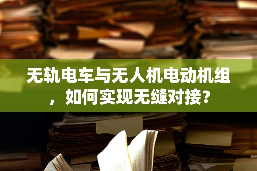 无轨电车与无人机电动机组，如何实现无缝对接？