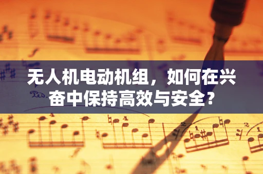 无人机电动机组，如何在兴奋中保持高效与安全？