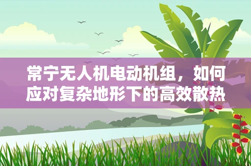 常宁无人机电动机组，如何应对复杂地形下的高效散热挑战？