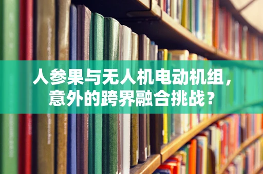 人参果与无人机电动机组，意外的跨界融合挑战？