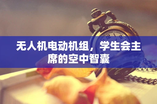 无人机电动机组，学生会主席的空中智囊