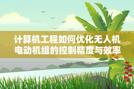 计算机工程如何优化无人机电动机组的控制精度与效率？