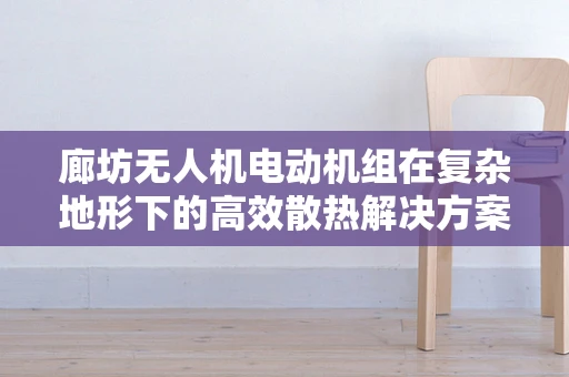 廊坊无人机电动机组在复杂地形下的高效散热解决方案