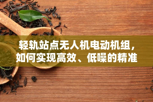 轻轨站点无人机电动机组，如何实现高效、低噪的精准停靠？
