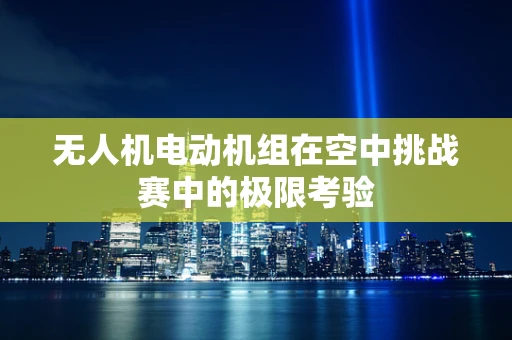 无人机电动机组在空中挑战赛中的极限考验