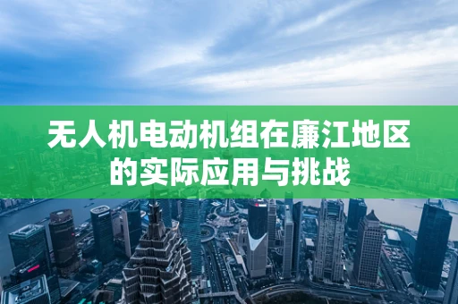 无人机电动机组在廉江地区的实际应用与挑战