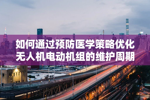 如何通过预防医学策略优化无人机电动机组的维护周期？