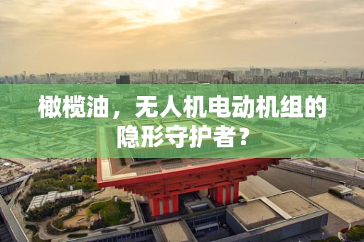 橄榄油，无人机电动机组的隐形守护者？