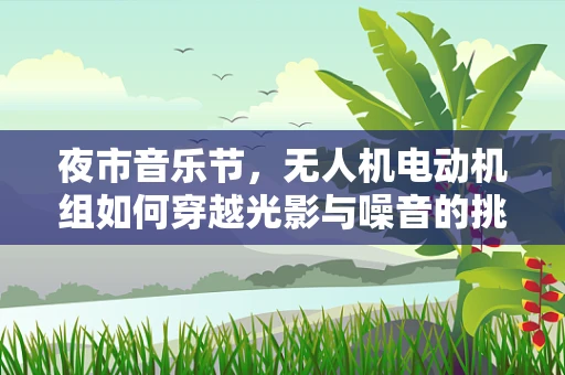 夜市音乐节，无人机电动机组如何穿越光影与噪音的挑战？