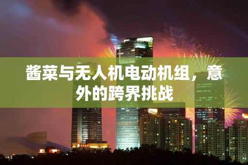 酱菜与无人机电动机组，意外的跨界挑战