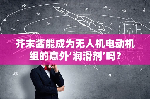 芥末酱能成为无人机电动机组的意外‘润滑剂’吗？