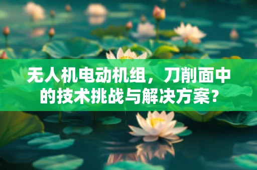 无人机电动机组，刀削面中的技术挑战与解决方案？