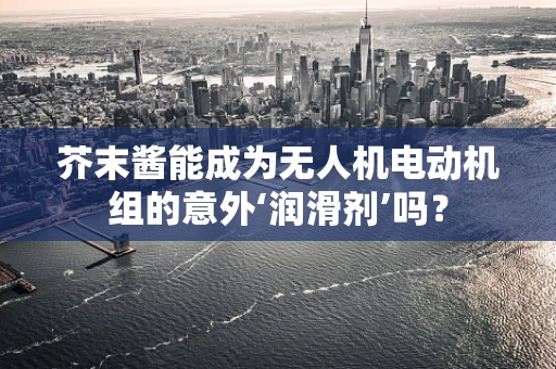 芥末酱能成为无人机电动机组的意外‘润滑剂’吗？