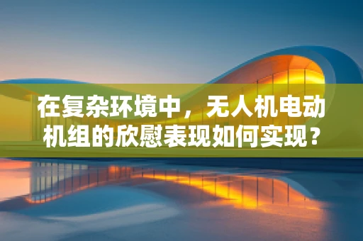 在复杂环境中，无人机电动机组的欣慰表现如何实现？