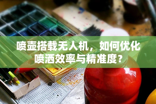 喷壶搭载无人机，如何优化喷洒效率与精准度？