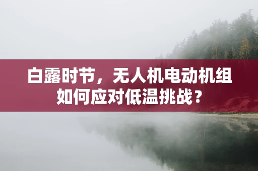 白露时节，无人机电动机组如何应对低温挑战？