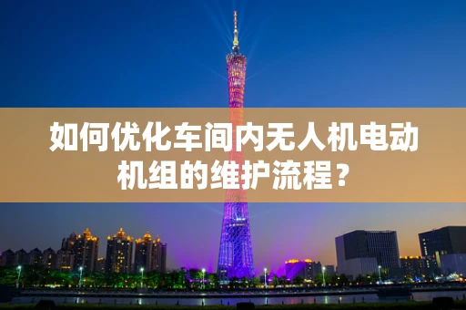 如何优化车间内无人机电动机组的维护流程？