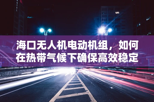 海口无人机电动机组，如何在热带气候下确保高效稳定飞行？
