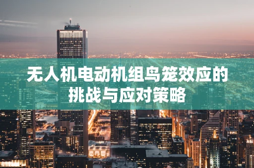 无人机电动机组鸟笼效应的挑战与应对策略