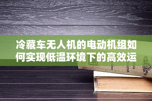 冷藏车无人机的电动机组如何实现低温环境下的高效运行？
