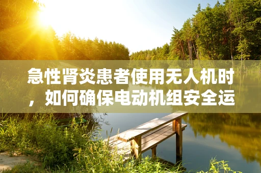 急性肾炎患者使用无人机时，如何确保电动机组安全运行？