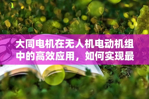 大同电机在无人机电动机组中的高效应用，如何实现最优匹配？