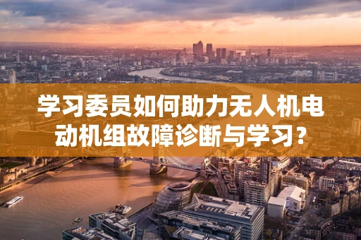 学习委员如何助力无人机电动机组故障诊断与学习？