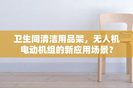 卫生间清洁用品架，无人机电动机组的新应用场景？