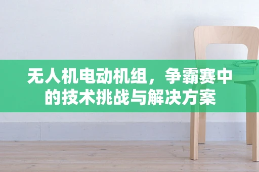 无人机电动机组，争霸赛中的技术挑战与解决方案