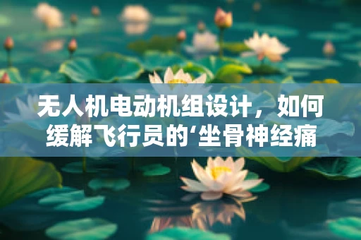 无人机电动机组设计，如何缓解飞行员的‘坐骨神经痛’？