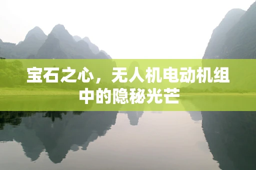 宝石之心，无人机电动机组中的隐秘光芒