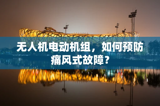 无人机电动机组，如何预防痛风式故障？