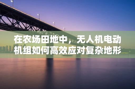 在农场田地中，无人机电动机组如何高效应对复杂地形？