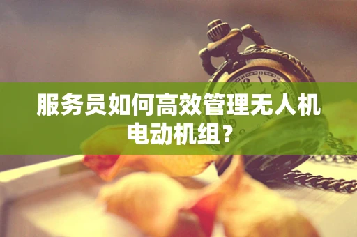 服务员如何高效管理无人机电动机组？