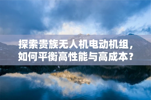 探索贵族无人机电动机组，如何平衡高性能与高成本？