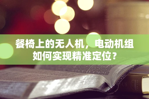 餐椅上的无人机，电动机组如何实现精准定位？