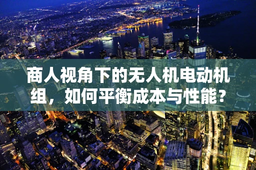 商人视角下的无人机电动机组，如何平衡成本与性能？