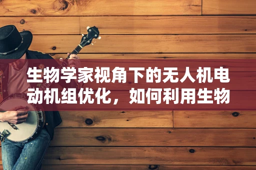 生物学家视角下的无人机电动机组优化，如何利用生物启发的策略？