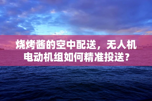 烧烤酱的空中配送，无人机电动机组如何精准投送？